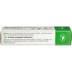 Abbildung klein von Gelorevoice Halstabletten Cassis-Menthol