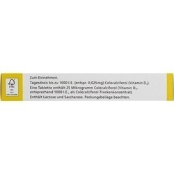Abbildung klein von Dekristol 1000 I.E. Tabletten