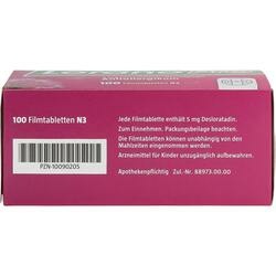 Abbildung klein von Loranopro 5mg Filmtabletten