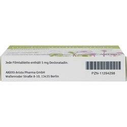 Abbildung klein von Desloratadin Aristo 5mg Filmtabletten