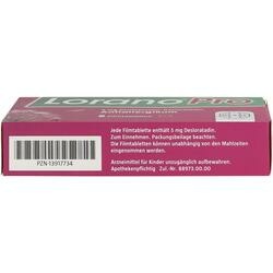 Abbildung klein von Loranopro 5mg Filmtabletten