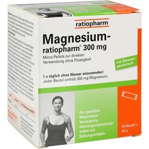 Magnesium-ratiopharm 300 mg Micro-Pellets Beutel