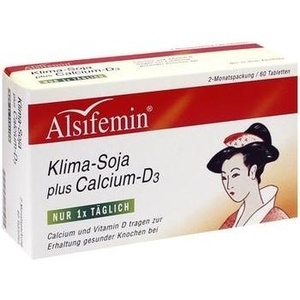 ALSIFEMIN Klima Soja+Calcium+D3 Tabletten