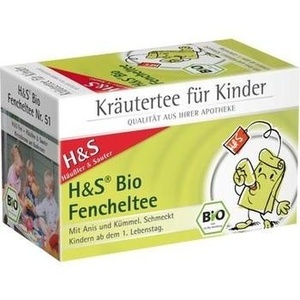 Abbildung von H&s Bio Fencheltee Mischung Filterbeutel