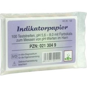 INDIKATORPAPIER Teststreifen