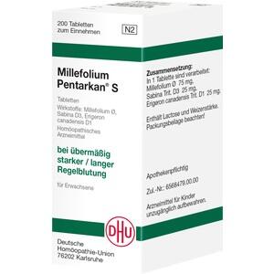 MILLEFOLIUM PENTARKAN S Tabletten
