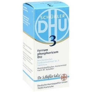 BIOCHEMIE DHU 3 Ferrum phosphoricum D 12 Tabletten