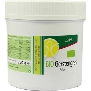 GSE Gerstengras kontrolliert biologisch Pulver