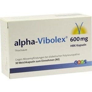 ALPHA VIBOLEX 600 mg HRK Weichkapseln