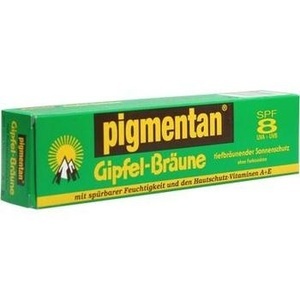 PIGMENTAN Gipfelbräune Creme SPF 8