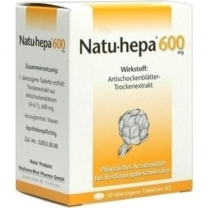 NATU HEPA 600 mg überzogene Tabletten