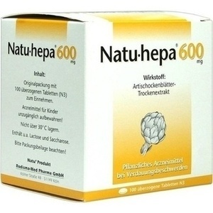 NATU HEPA 600 mg überzogene Tabletten