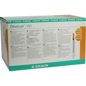 OMNICAN Insulinspr.1 ml U100 m.Kan.0,30x12 mm ein.