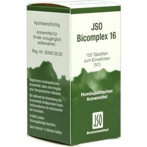Jso Bicomplex Nr. 16 Tabletten