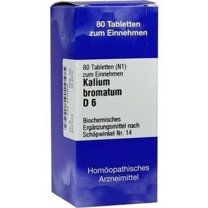 Biochemie 14 Kalium Bromatum D6 Tabletten