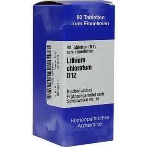 Biochemie 16 Lithium Chloratum D12 Tabletten