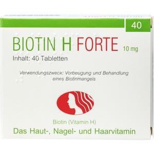 BIOTIN H forte 10 mg Tabletten
