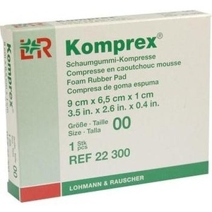 KOMPREX Schaumgummi Kompr.Gr.00 oval