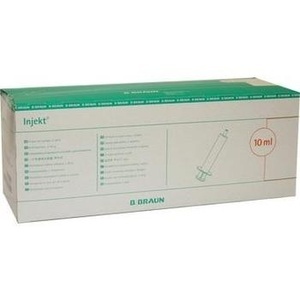 INJEKT Solo Spritze 10 ml LL zentrisch PVC-frei