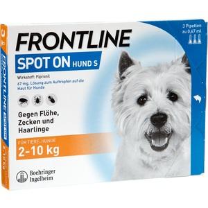 FRONTLINE Spot on H 10 Lösung für Hunde (PZN: 00662876) - Effektiver Parasitenschutz
