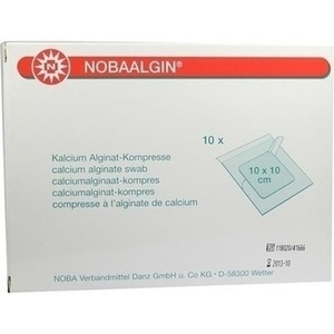 NOBAALGIN Kompressen 10x10 cm steril