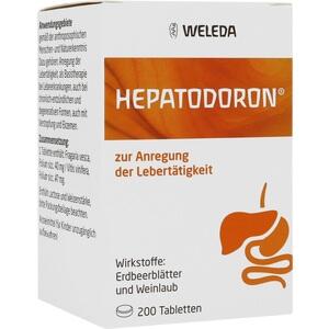 Hepatodoron Tabletten - Effektive Leberunterstützung