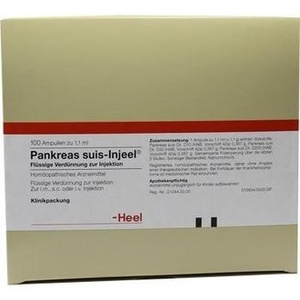 PANKREAS SUIS Injeel Ampullen