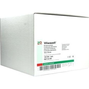 VLIWAZELL Saugkompressen unsteril 10x10 cm