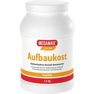 MEGAMAX Aufbaukost Vanille Pulver