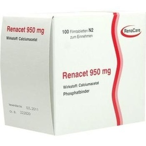 RENACET 950 mg Filmtabletten