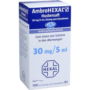 AMBROHEXAL S Hustensaft 30 mg/5 ml