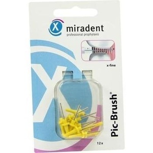 MIRADENT Interd.Pic-Brush Ersatzb.x-fein gelb