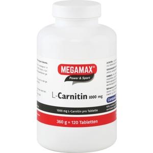 MEGAMAX L-Carnitin 1000 mg Tabletten