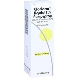 CLODERM Liquid 1% Pumpspray