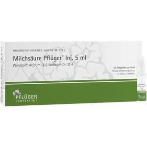 MILCHSÄURE Pflüger Injektionslösung 5 ml