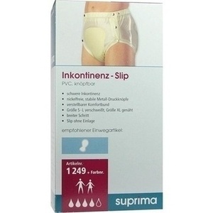 SUPRIMA Inkontinenzhose 1249 Gr.M gelb