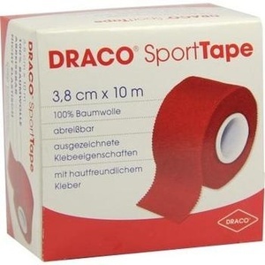 DRACO TAPEVERBAND 3,8 cmx10 m rot
