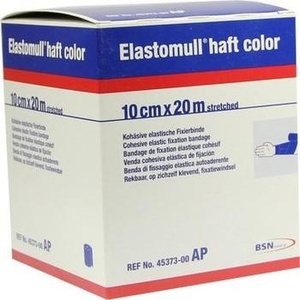 ELASTOMULL haft color 10 cmx20 m Fixierb.blau