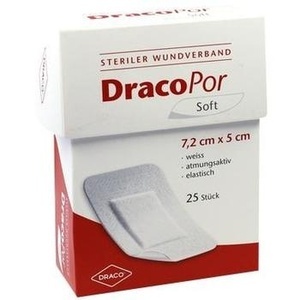 DRACOPOR Wundverband 5x7,2 cm steril