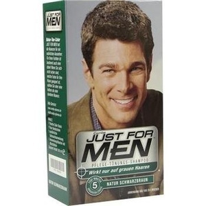 JUST for men Tönungsshampoo schwarzbraun