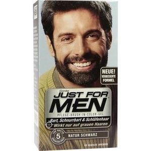 JUST for men Brush in Color Gel schwarz