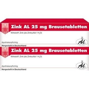 ZINK AL 25 mg Brausetabletten