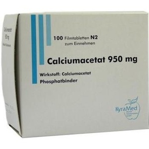 CALCIUMACETAT 950 mg Filmtabletten