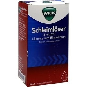 WICK Schleimlöser 6 mg/ml Lösung zum Einnehmen