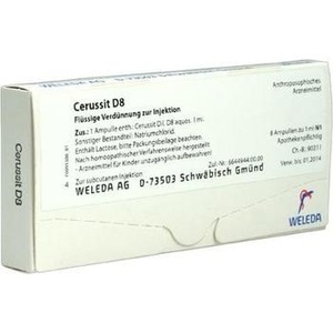CERUSSIT D 8 Ampullen