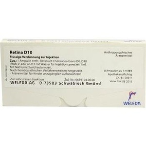 RETINA ET Chorioidea D 10 Ampullen