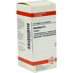 ACONITUM D 4 Tabletten