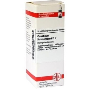 CAUSTICUM HAHNEMANNI D 6 Dilution