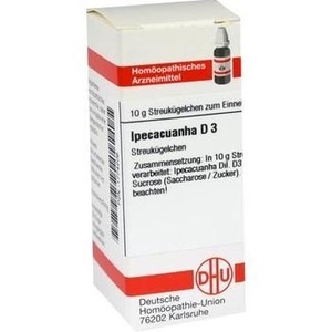 IPECACUANHA D 3 Globuli