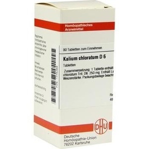 KALIUM CHLORATUM D 6 Tabletten